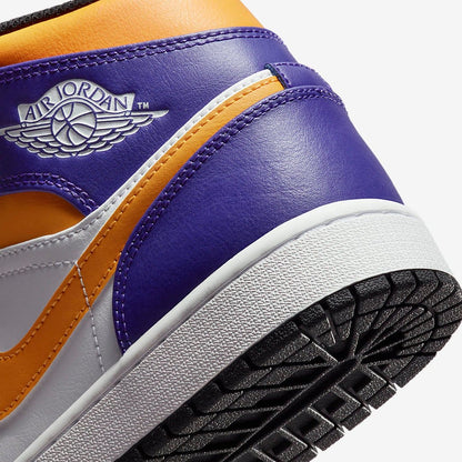 Jordan 1 Mid 'Lakers'