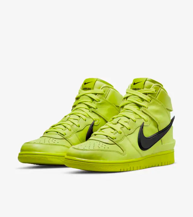 Nike Dunk High AMBUSH 'Flash Lime' - SKU CU7544-300