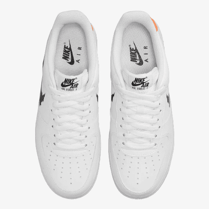 Nike Air Force 1 Low '07 'Glitch Swoosh White Orange'